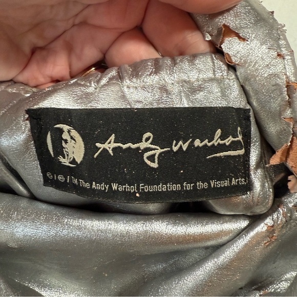 Vintage Andy Warhol Marilyn Monroe Bag.  Used: see pics for flaws - Picture 5 of 9